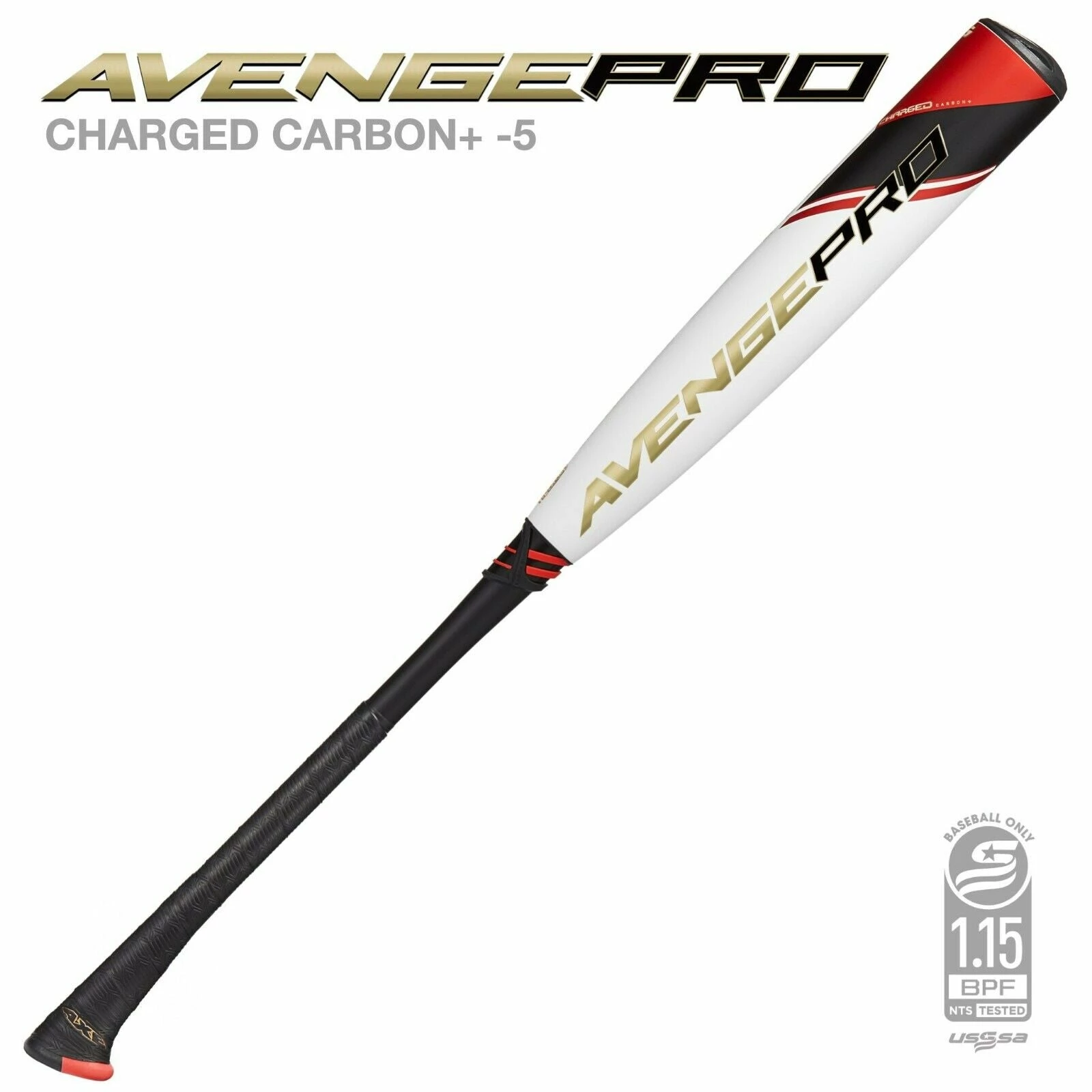 Axe Avenge Pro (2022) 2-piece Composite USSSA -5 Baseball Bat 1 Axe Avenge Pro (2022) 2-piece Composite USSSA -5 Baseball Bat
