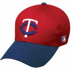 Team MLB Minnesota Twins Alternate ADULT Poly CottonTwill Cap