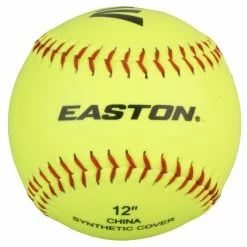 Easton 12in Soft-Core Softball || 6 Pack