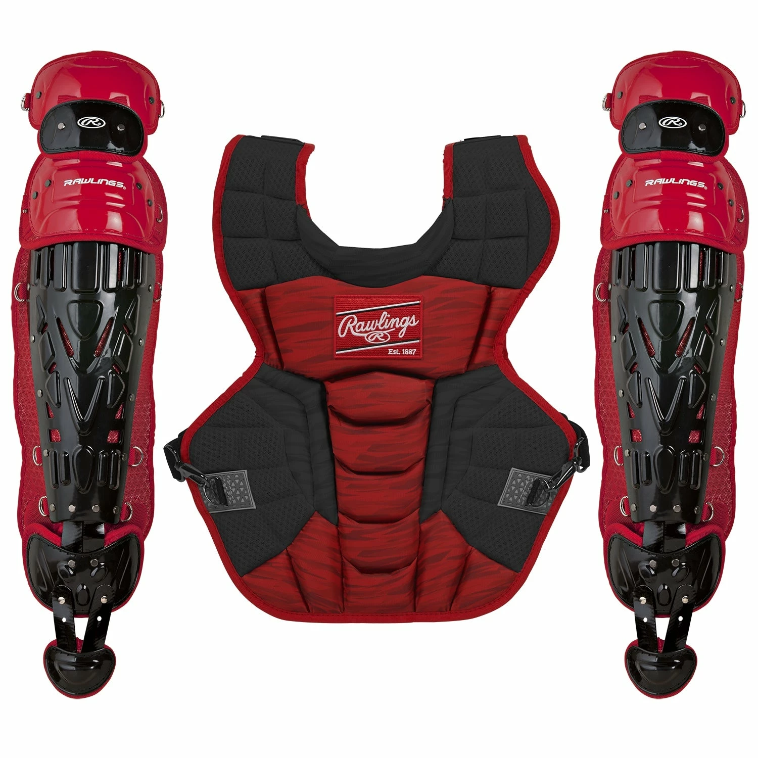 Rawlings Velo Adult Catcher's Chest & Legs 3 Rawlings Velo Adult Catcher's Chest & Legs - Image 3