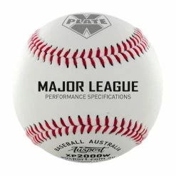 X-Plate 2000W Water-Resistant Leather Baseball || SINGLE