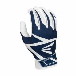 Easton Z3 Youth Batting Gloves -Bats shop z3hyperskin whitenavy 1 490x.progressive 02401e0b 03a1 403f a06d 4ed46c38651e